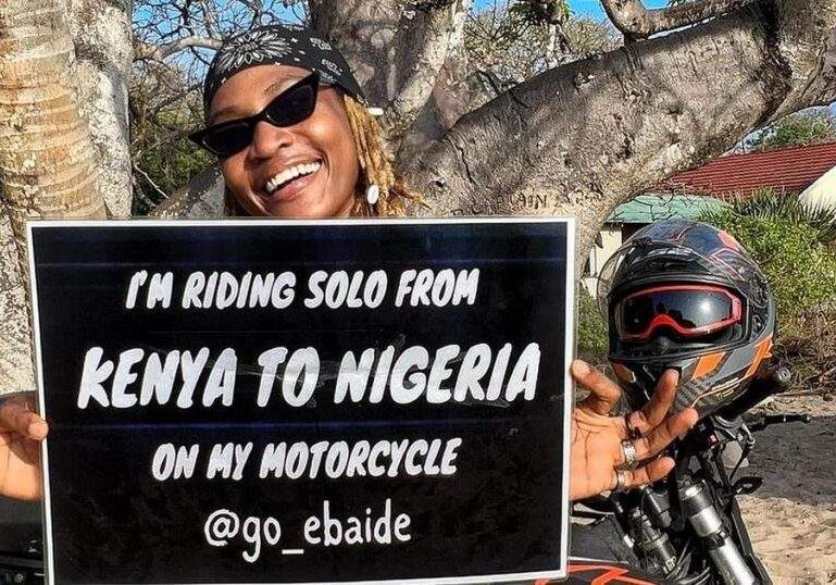 Ebaides Solo Bike Journey from Mombasa to Lagos A Nigerian Ebaides Solo Bike Journey from Mombasa to Lagos A Nigerian