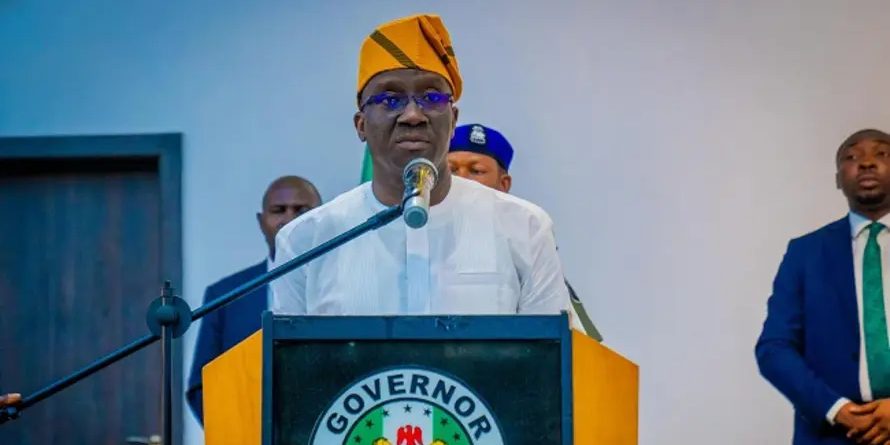 Don't step into Edo without my approval - Gov Okpebholo tells Peter Obi
