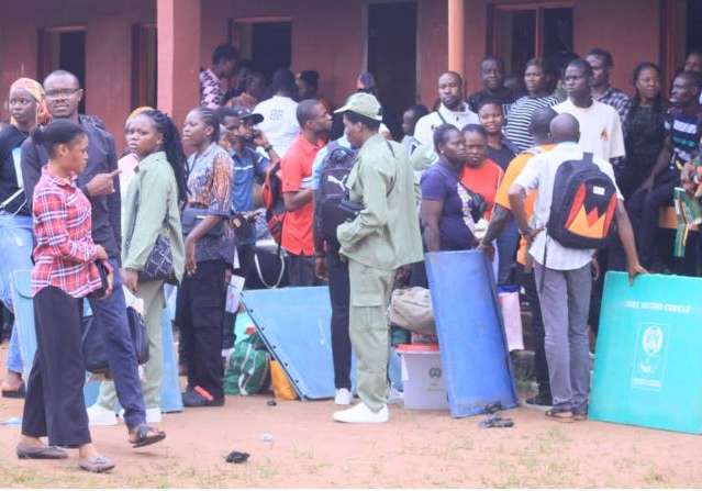 "Edo: PDP, APC Clash Over Election Materials Inspection" (66 characters)