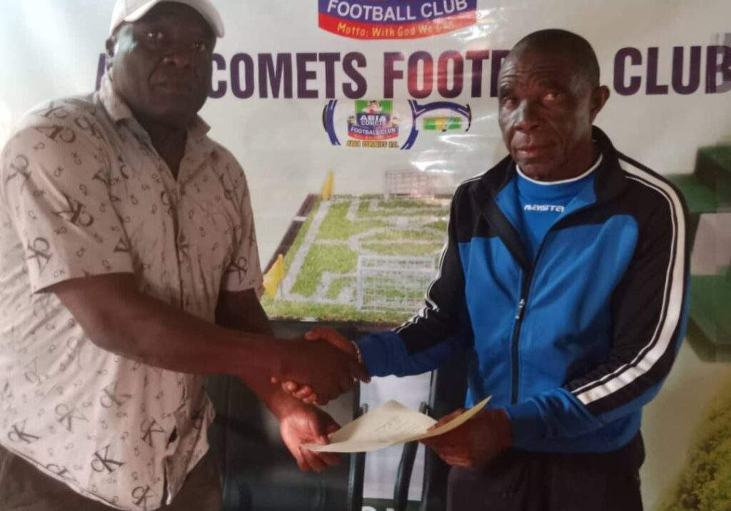 Ejeh faces sack as Abia Comets appoint Ogharanduku as Technical