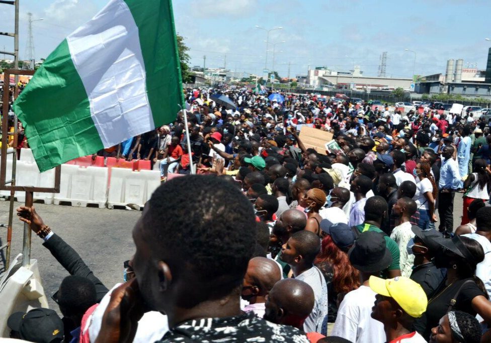 EndSARS Protesters Arrested at Lekki Tollgate. EndSARS Protesters Arrested at Lekki Tollgate.