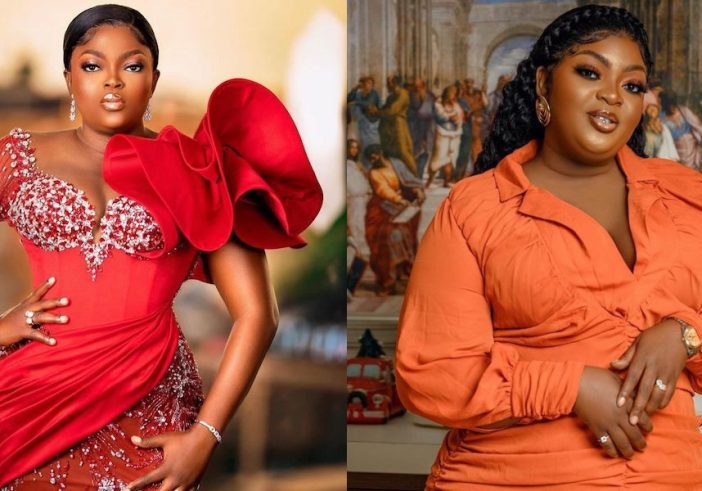 'Money has to be made' - Eniola Badmus challenges Funke Akindele to celebrity boxing fight