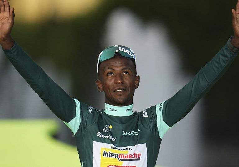 Eritrean Cyclist Secures Historic Green Jersey at Tour de France Eritrean Cyclist Secures Historic Green Jersey at Tour de France