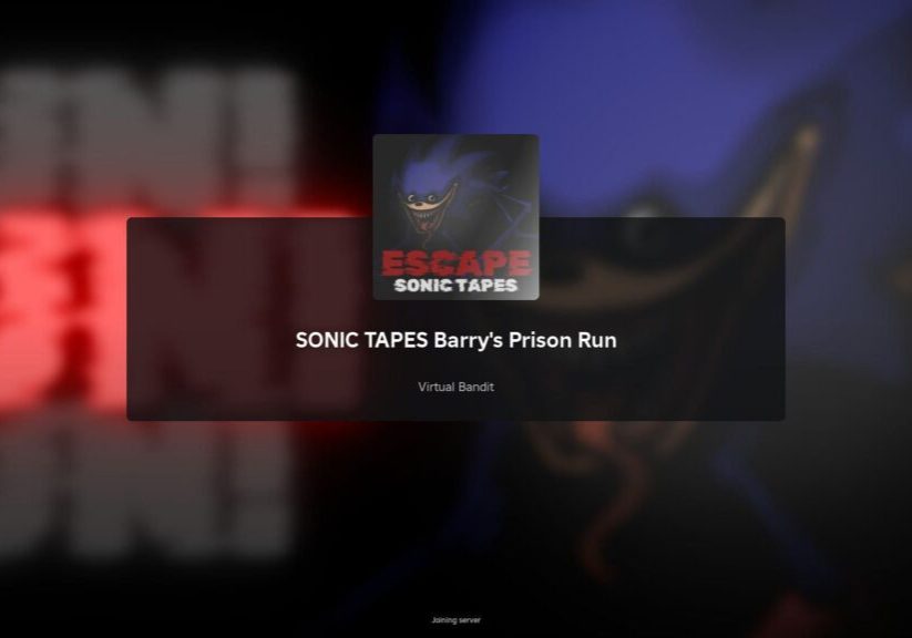 Escape the Prison in Sonic Tapes Barry's Run
