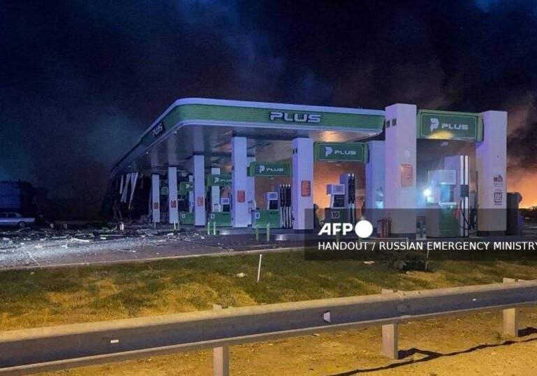 Explosion at Russian Service Station Kills 10 Wounds 11 Explosion at Russian Service Station Kills 10 Wounds 11