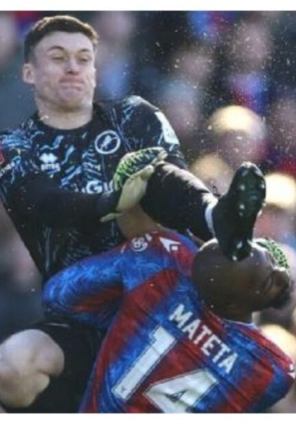 FA Cup: Crystal Palace striker Mateta 'conscious' in hospital