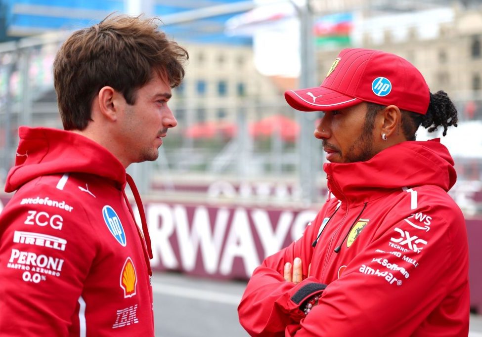 Ferrari boss tells Hamilton and Leclerc to focus on driving F1 Grand Prix of Azerbaijan - Source: Getty