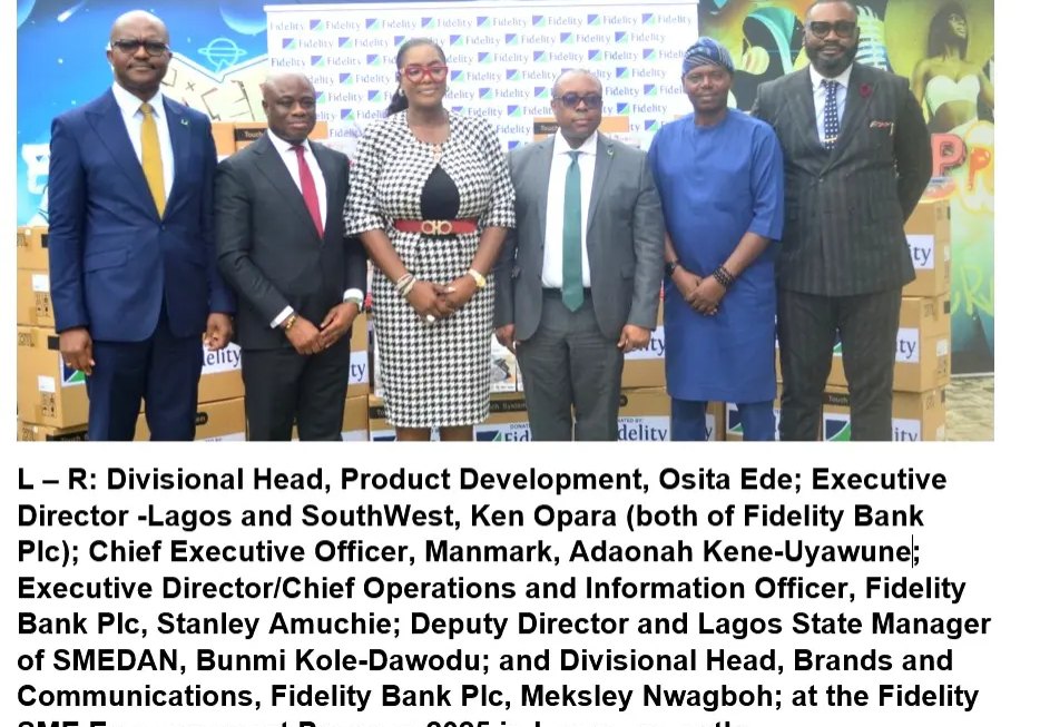 Fidelity Bank empowers SMEs with Business Management Systems