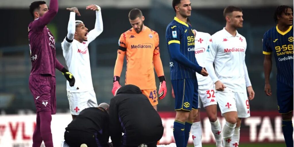 Fiorentina give update on Moise Kean after forward collapsed on Fiorentina give update on Moise Kean after forward collapsed on pitch