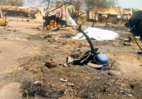 Fire destroys over 100 thatched houses in Monguno IDP camp — Daily Nigerian