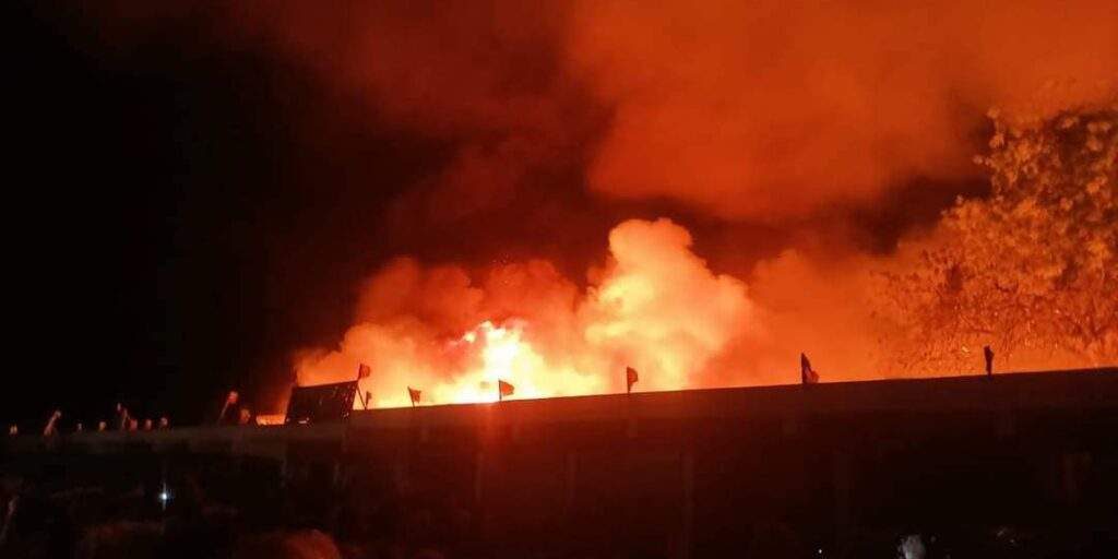 Fire guts Yobe GSM market destroys properties worth N150m — Fire guts Yobe GSM market destroys properties worth N150m —