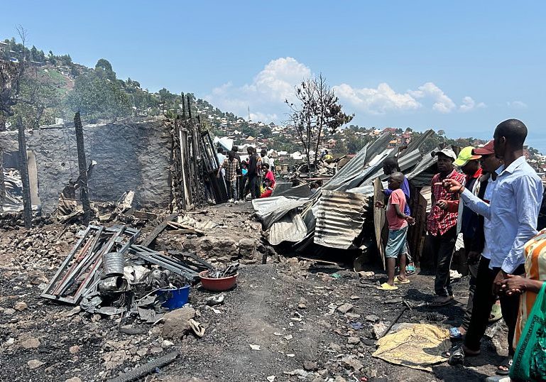 DRC: deadly fire ravages Bukavu neighborhood, claiming 14 lives
