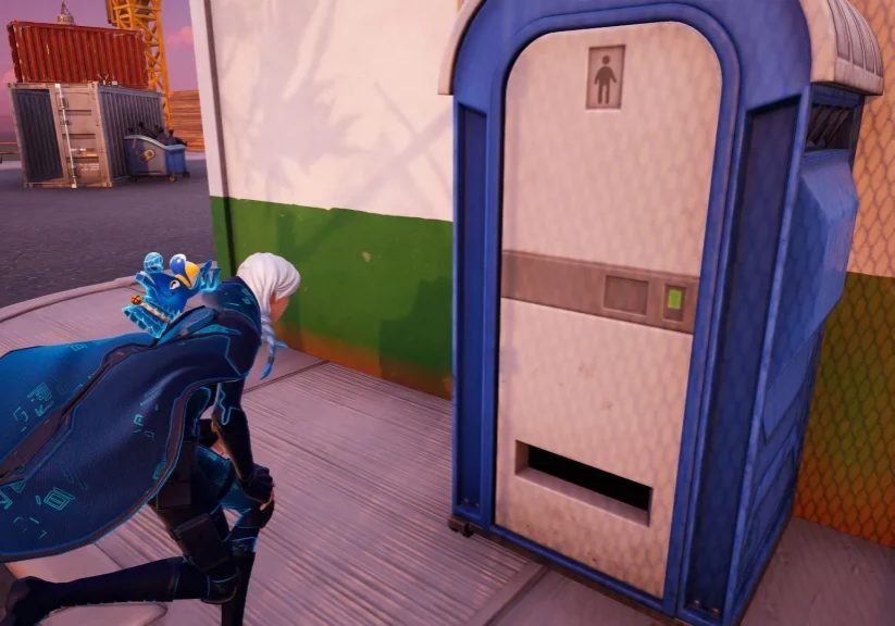 Flusher locations in Fortnite Chapter 7 Season 1 (Image via Epic Games)