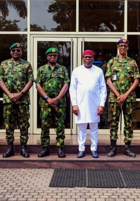 Fubara seeks partnership with Nigerian Army to fight crude oil theft
