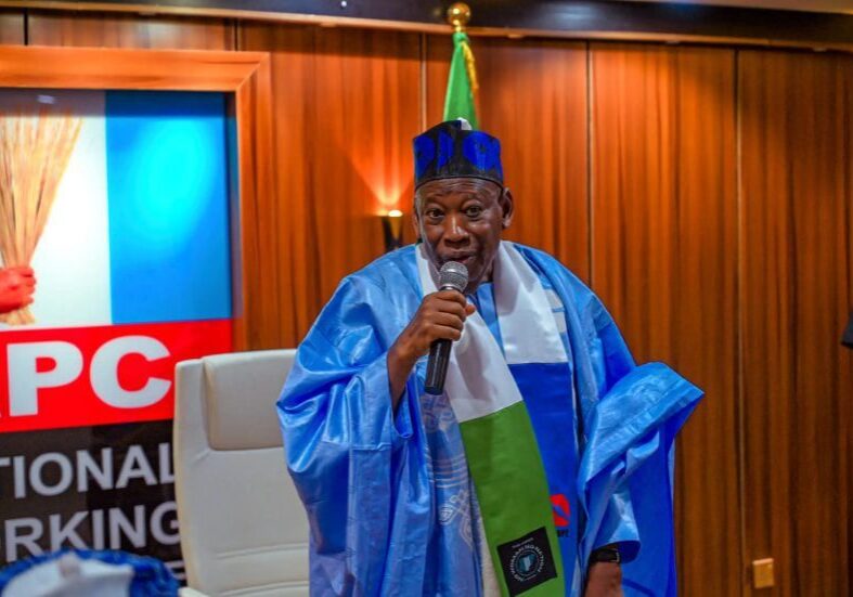 Ganduje reveals APC's N8.9 billion debt burden at NEC meeting Ganduje reveals APC's N8.9 billion debt burden at NEC meeting