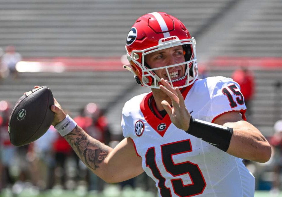 Georgia Dominates Preseason AP Top 25, Leads College Football Rankings Georgia Dominates Preseason AP Top 25, Leads College Football Rankings