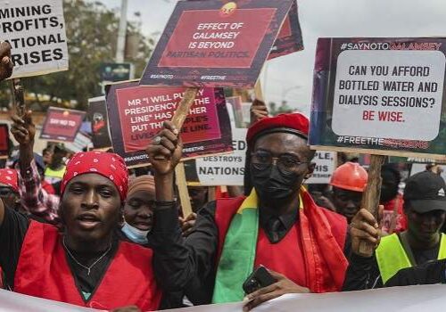 Ghanaians Protest Illegal Mining Demand Government Action