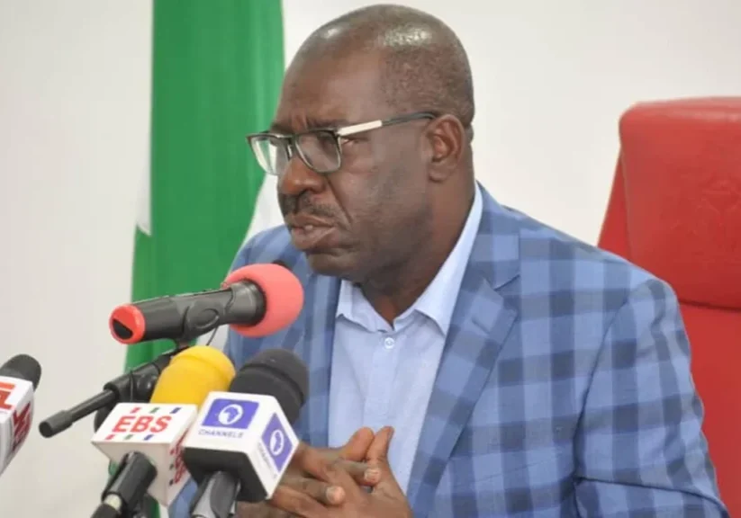 Godwin Obaseki Swears in New Deputy Governor Amid Impeachment Crisis Godwin Obaseki Swears in New Deputy Governor Amid Impeachment Crisis