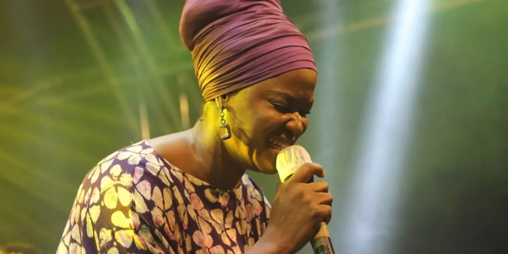 Gospel singer Allyson fumes after being called out for not mentioning Jesus in her songs [VIDEO]