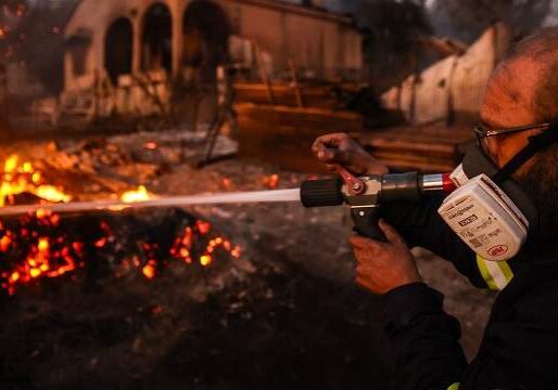 Greece Battles Massive Wildfire Scorching Athens Suburbs