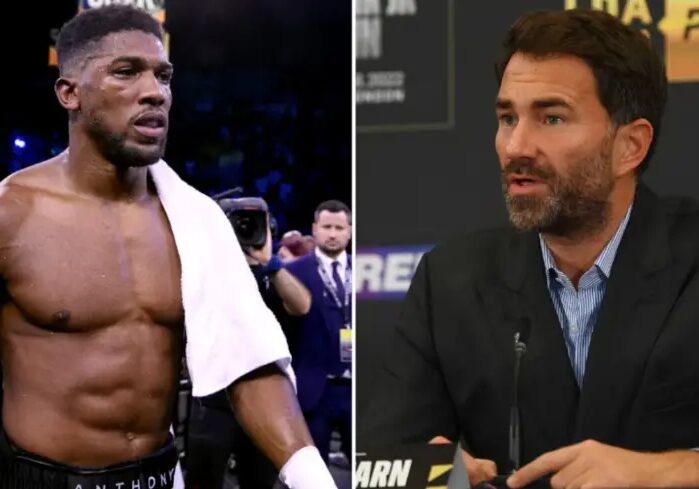 Hearn Criticizes Joshua for Not Taking Time to Recover from