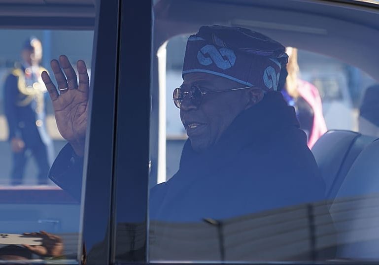 Nigeria's President Tinubu welcomed by Britain's King Charles at start of state visit