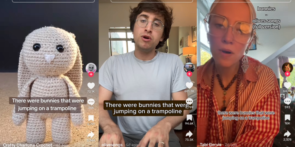 How a Viral AI Bunny TikTok Inspired Human Creativity and TikTok's 'unknowing bunny' song pits human creativity against AI illusion