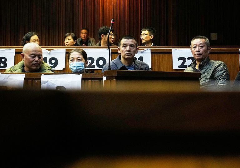 7 Chinese sentenced to 20 years each for trafficking and forced labor in South Africa