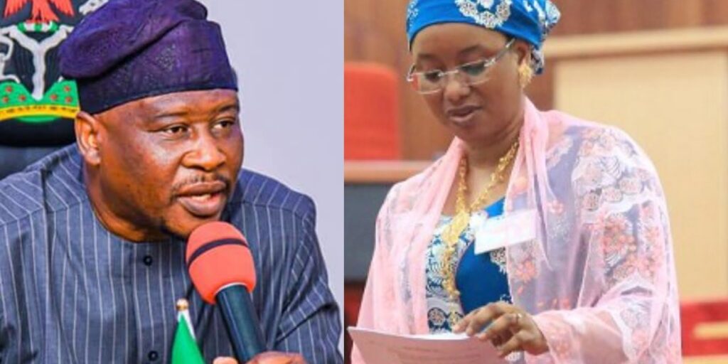 I have proof Binani defeated Fintiri in Adamawa - Sacked I have proof Binani defeated Fintiri in Adamawa - Sacked REC claims