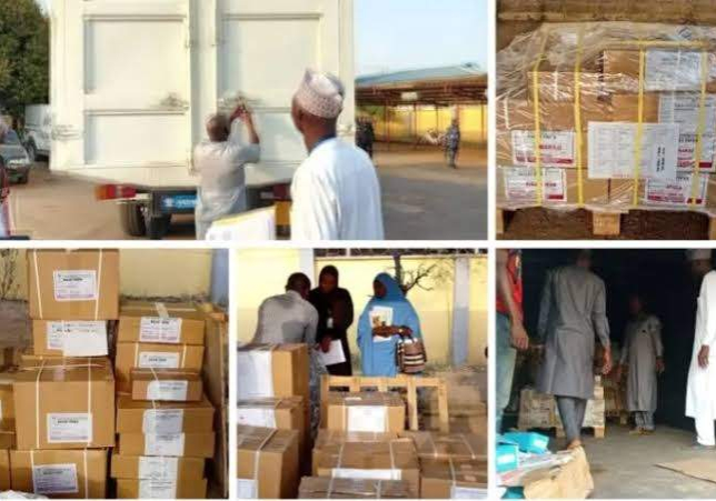INEC takes delivery of sensitive materials for Saturdays re run polls INEC takes delivery of sensitive materials for Saturdays re run polls