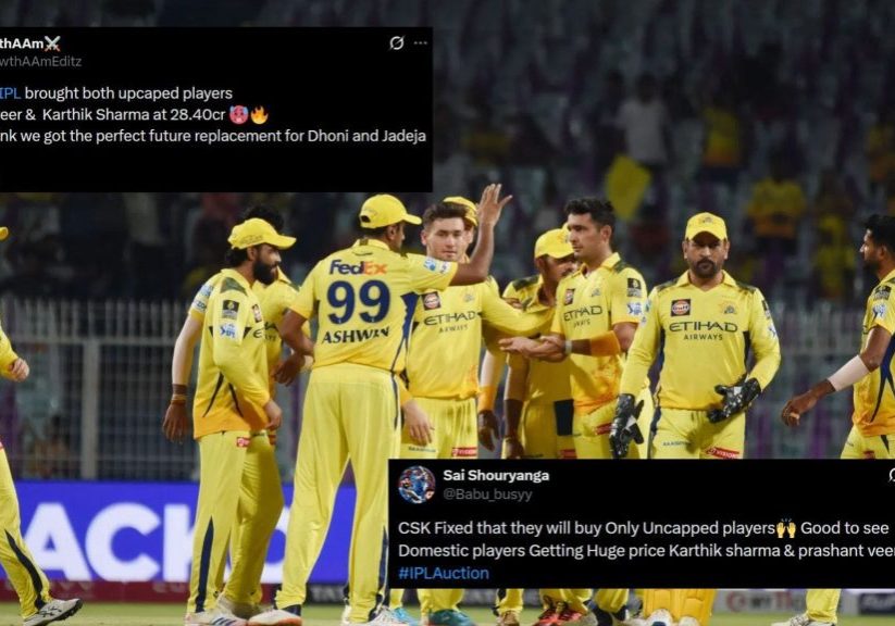 IPL Auction CSK Breaks Record CSK acquired Prashant Veer and Kartik Sharma at the IPL 2026 auction (Image Credits: Getty & @Babu_busyy,@GowthAAmEditz/X)
