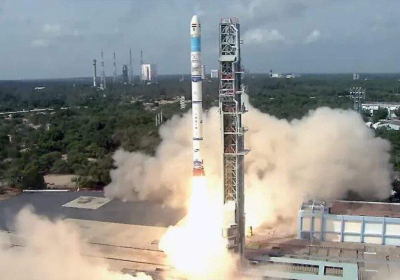 ISRO's EOS 08 Earth Observing Satellite Launched Successfully on SSLV Rocket ISRO's EOS 08 Earth Observing Satellite Launched Successfully on SSLV Rocket