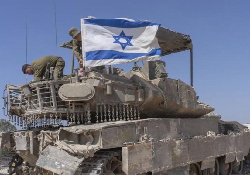 Israel sends tanks into West Bank, orders troops to remain Israel sends tanks into West Bank, orders troops to remain