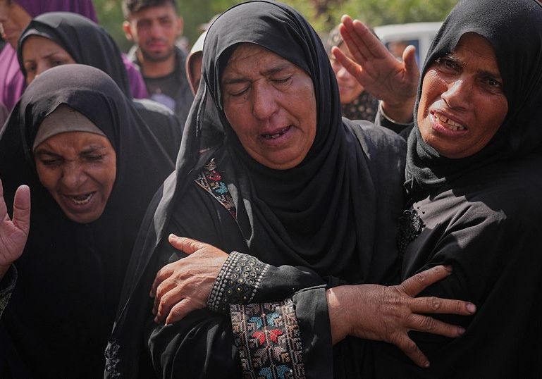 Gaza officials say at least 27 killed by Israeli fire near aid centre