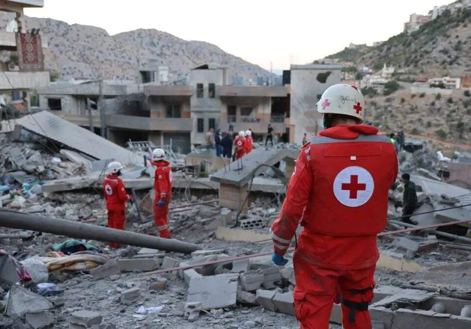 Israels Deadly Strikes 14 Paramedics Killed in Lebanon Airstrikes