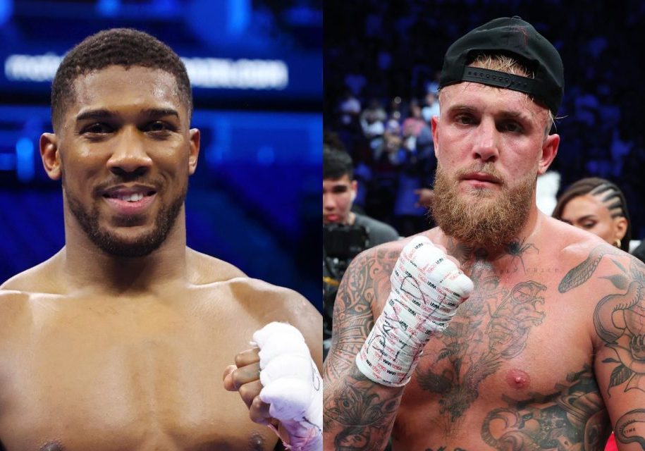 Fans on Anthony Joshua (left) and Jake Paul (right) reportedly booked for a fight. [Images courtesy: Getty Images] 