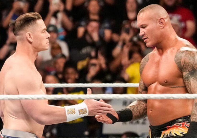 John Cena and Randy Orton at WWE Backlash 2025! [Image credit: WWE.com]