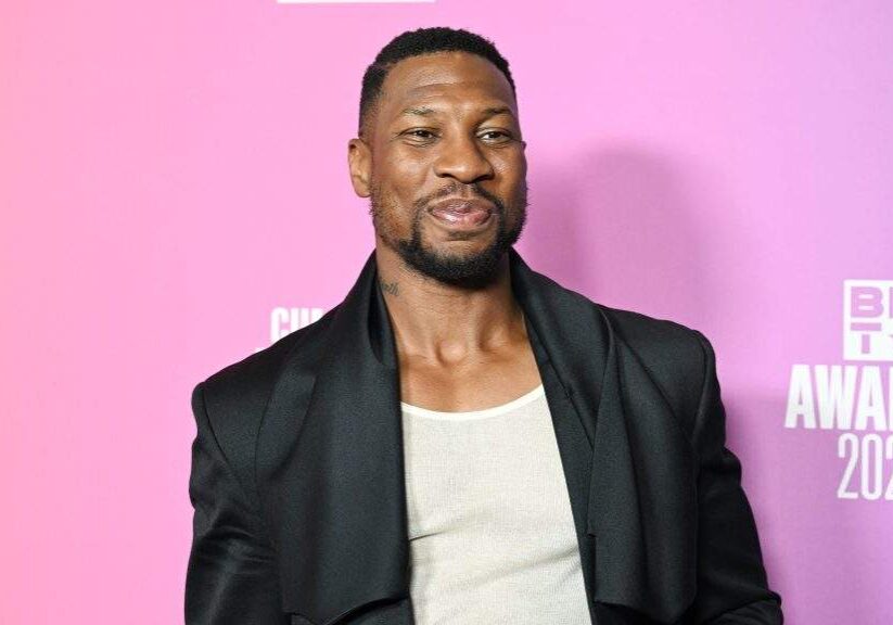 Jonathan Majors Makes Ghoul Filled Appearance