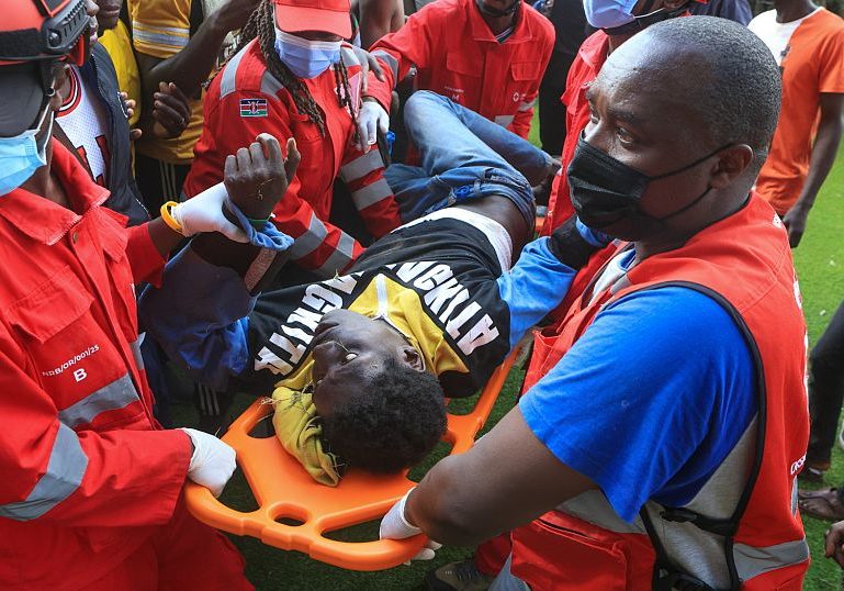 Kenya unrest kills 2 as police fire on mourners of Police open fire at crowds mourning Raila Odinga, killing at least two people