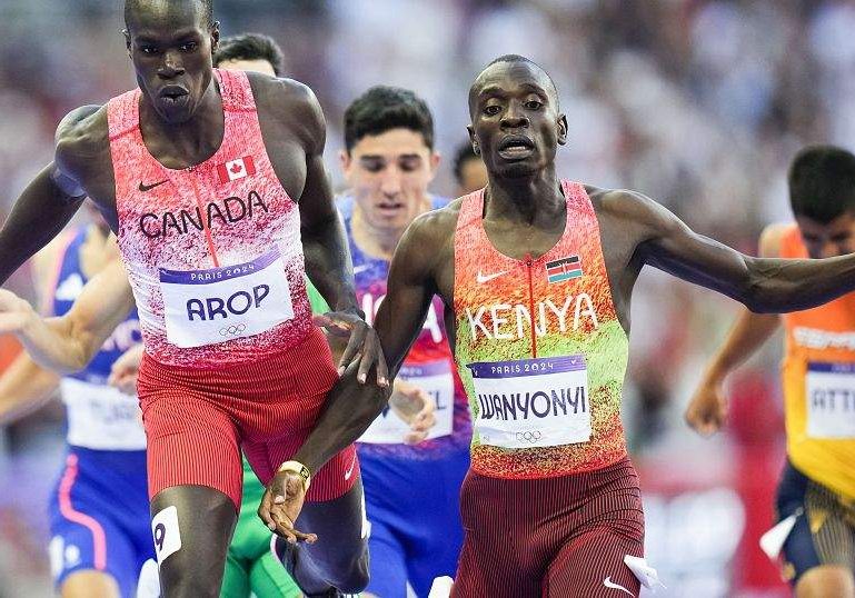 Kenyan Emmanuel Wanyonyi Claims Gold in Thrilling Olympic 800m Final Kenyan Emmanuel Wanyonyi Claims Gold in Thrilling Olympic 800m Final