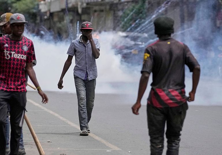 Kenyan Police Brutality Sparks Outrage After Officer Shoots Protester Father of shooting victim calls for Kenyan police to be held accountable