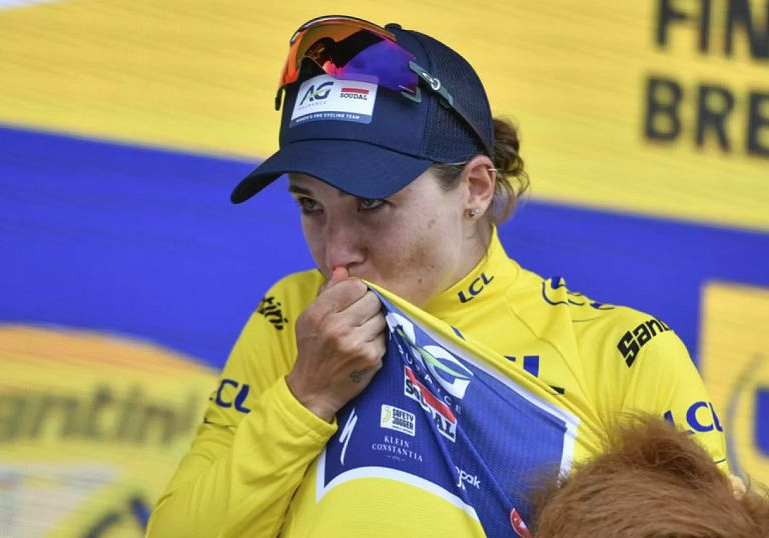Le Court becomes first African woman to win Tour de France stage