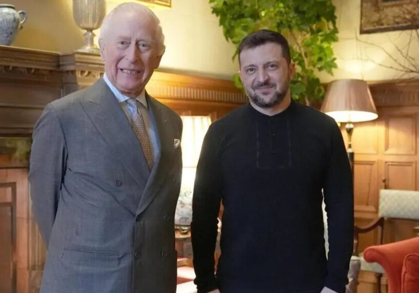 King Charles meets Zelensky after London defence summit
