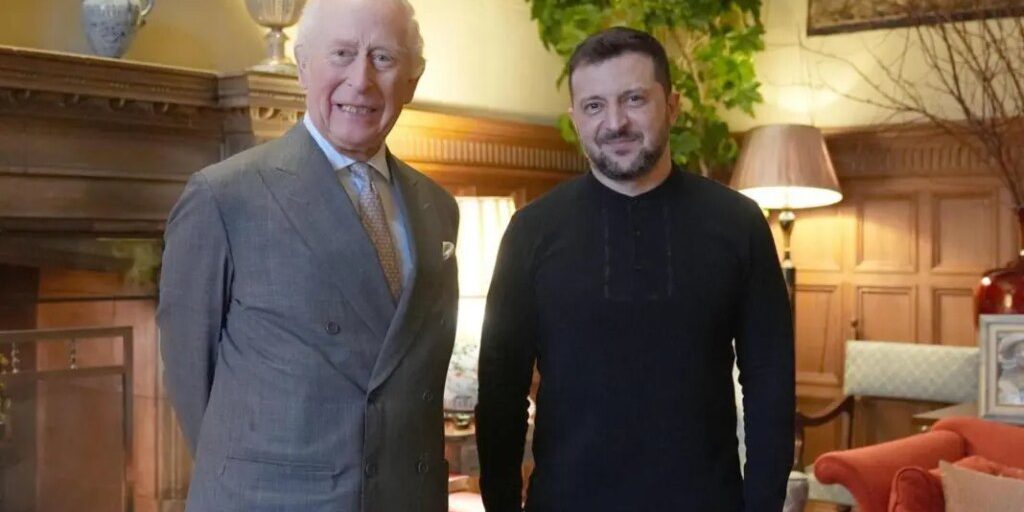 King Charles meets Zelensky after London defence summit King Charles meets Zelensky after London defence summit