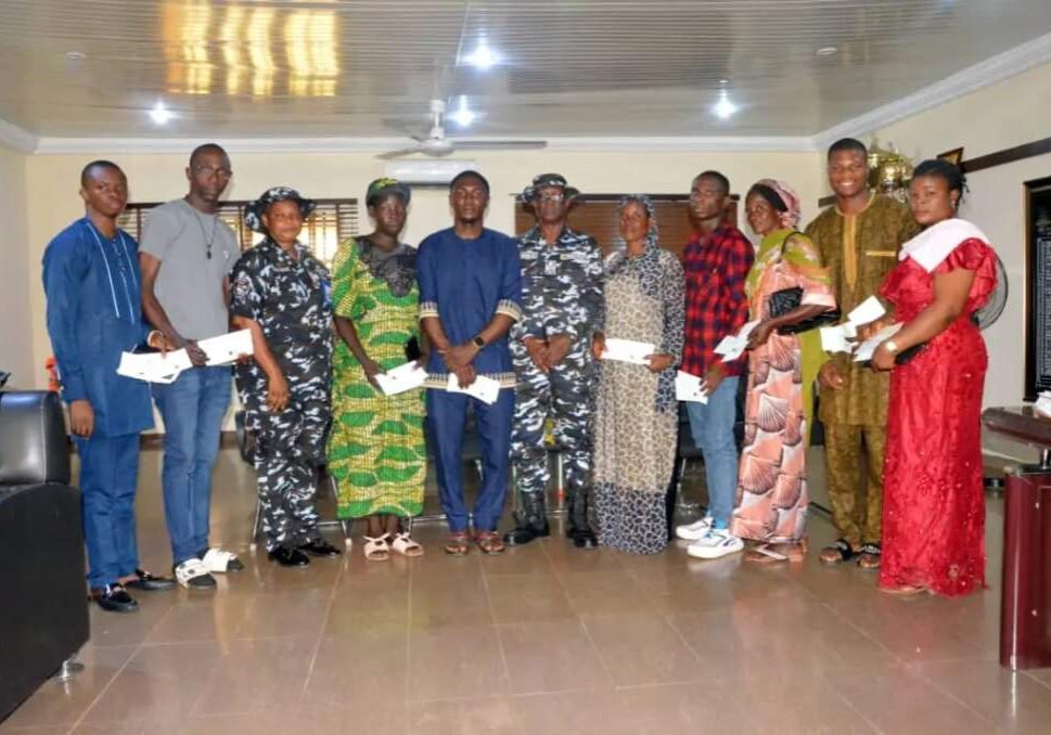 Kogi Police Present N48m Cheques to Deceased Officers Families Kogi Police Present N48m Cheques to Deceased Officers Families