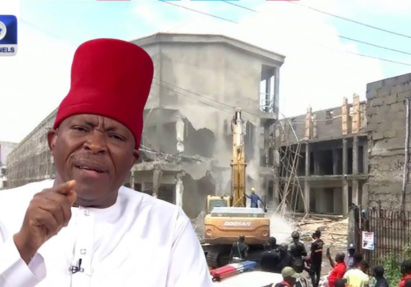 Senator Umeh Slams Lagos Demolition As 'Illegal Action' • Channels Television