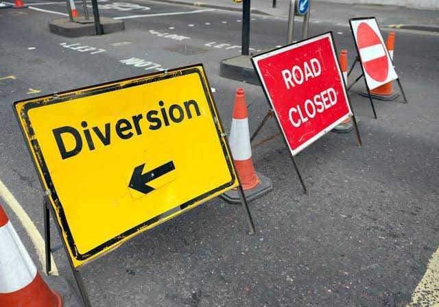 Lagos Ikeja Along Bus Stop: 2 Day Traffic Diversion for Pedestrian Bridge