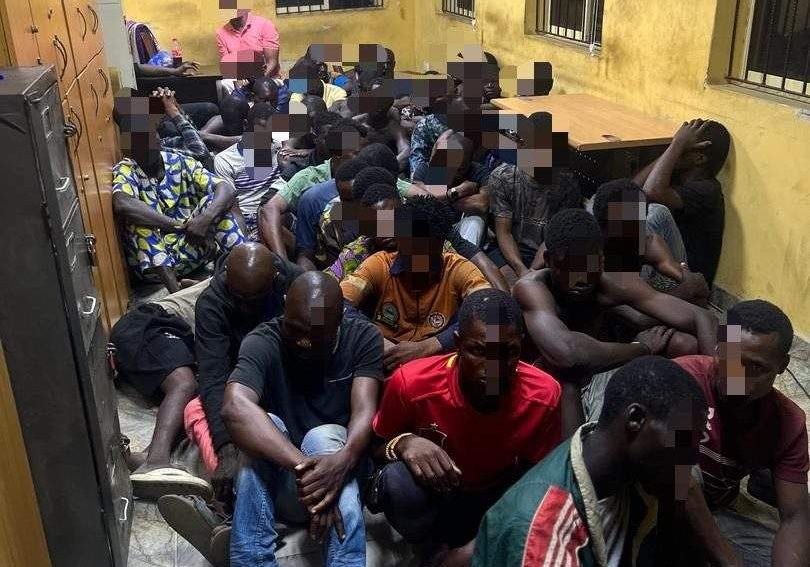 Lagos Police Commands Rapid Response Squad Arrests 43 Suspects in