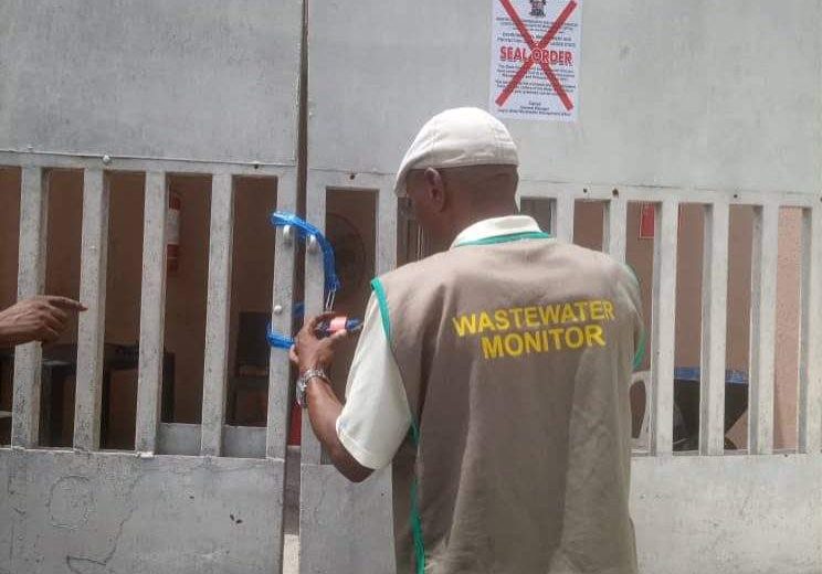 Lagos State Wastewater Management Office Seals Church for Environmental Pollution Lagos State Wastewater Management Office Seals Church for Environmental Pollution