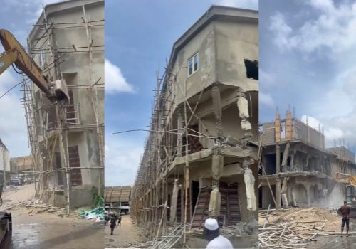 Lagos Begins Illegal Buildings Demolition At Trade Fair Complex • Channels Television